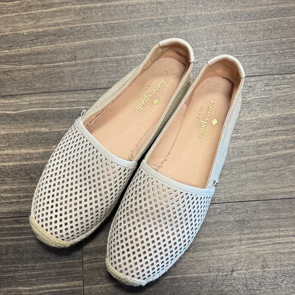 Kate Spade White and Tan Espadrilles - Picture 6 of 7